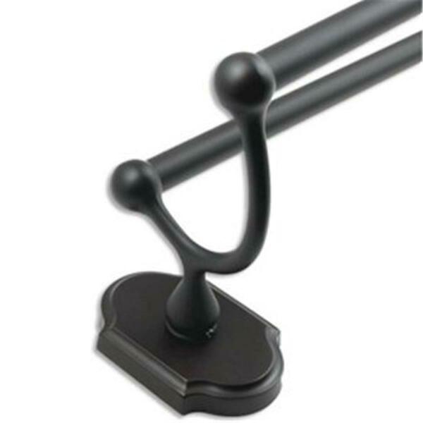 Livingquarters Wenmoor Oil Rubbed Bronze 24 In. Double Towel Bar LI121650